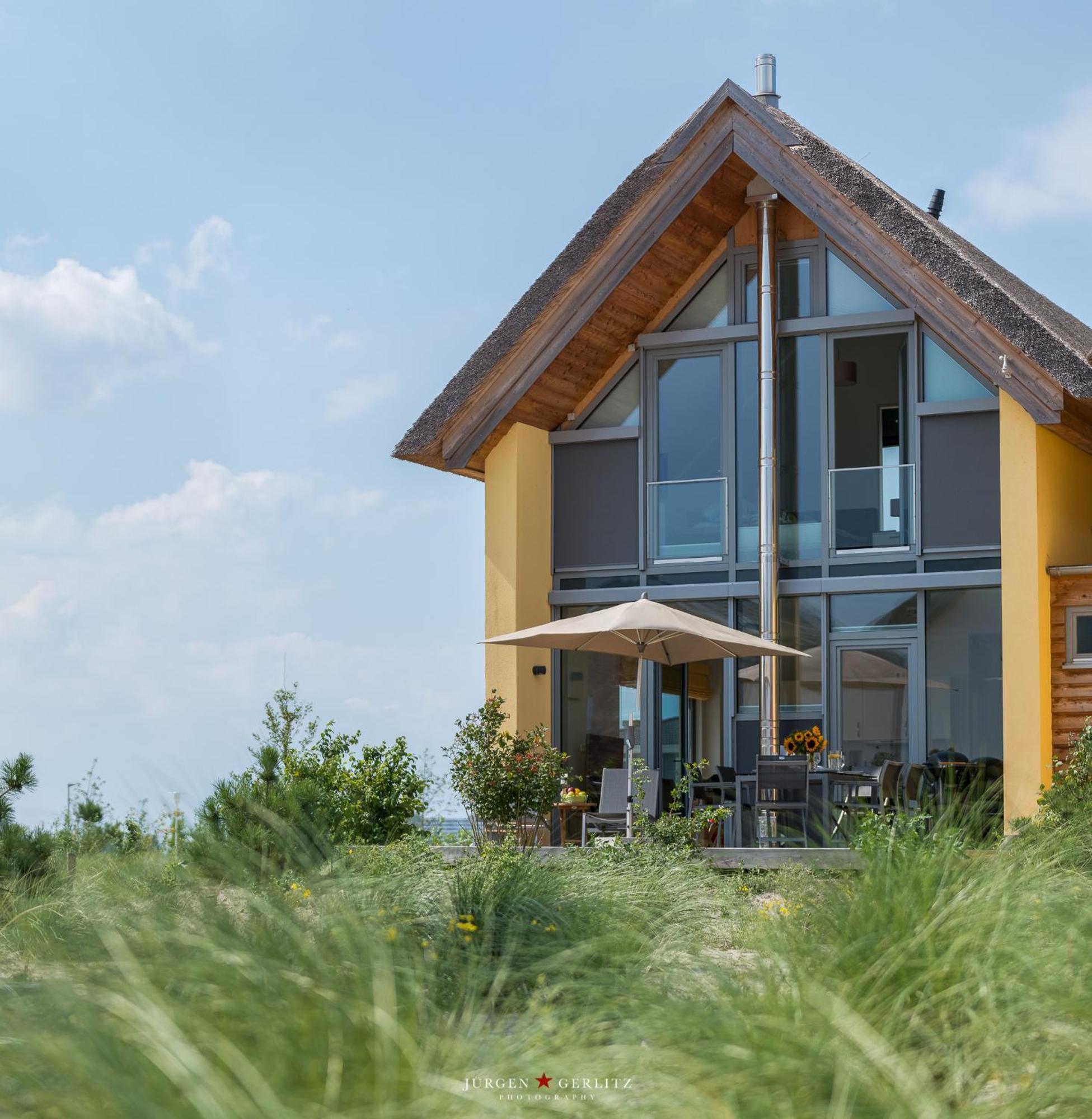 Ostsee - Reetdachhaus Nr 7 "Haddock" Im Strand Resort Heiligenhafen Esterno foto